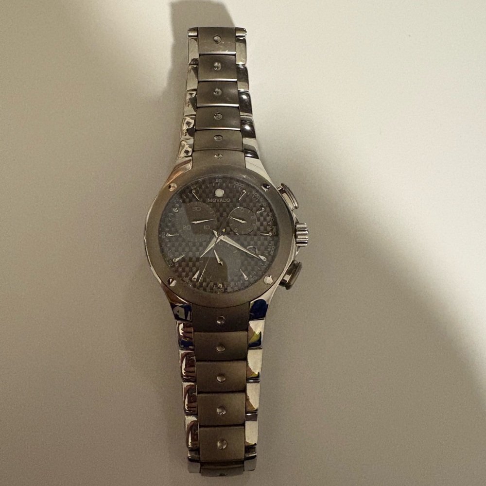 Movado Men's Silver Watch